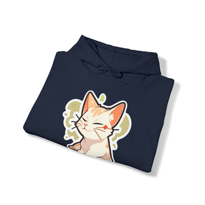 Chill Relaxing Cat Unisex Hooded Sweatshirt