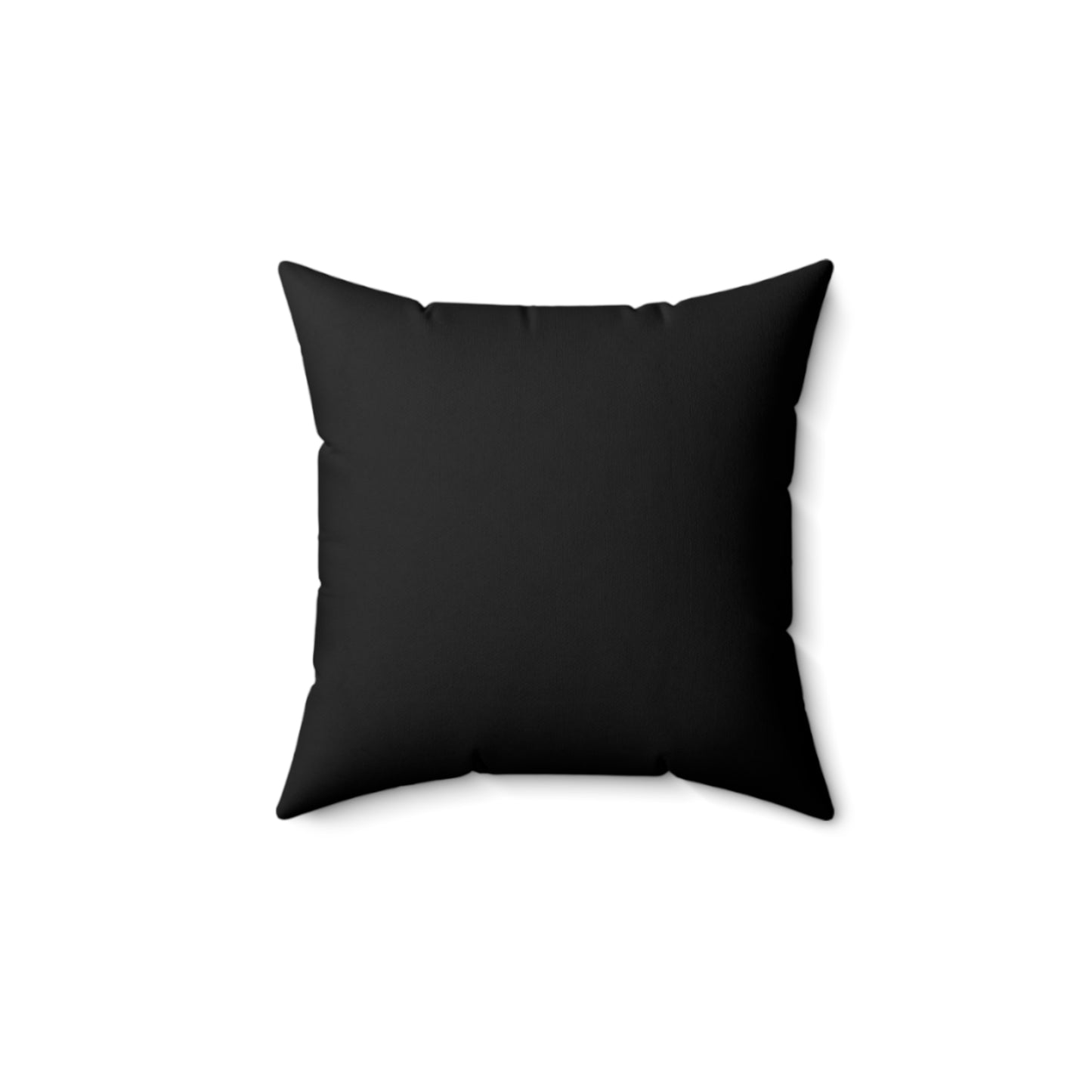 Halloween Blue Text Simple Design Spun Polyester Square Pillow