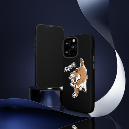 Funny Cat Meme Gotcha Tough Phone Case