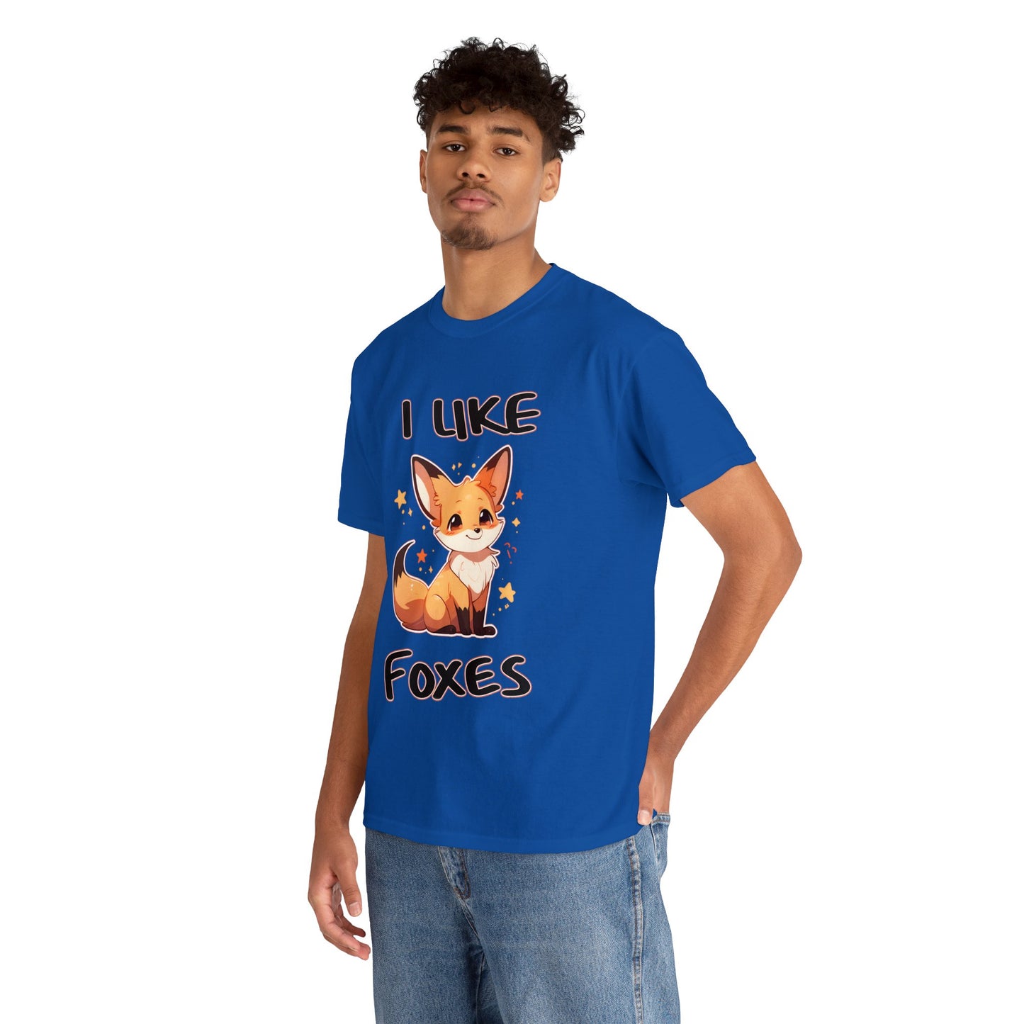 I Like Foxes Unisex Cotton Shirt