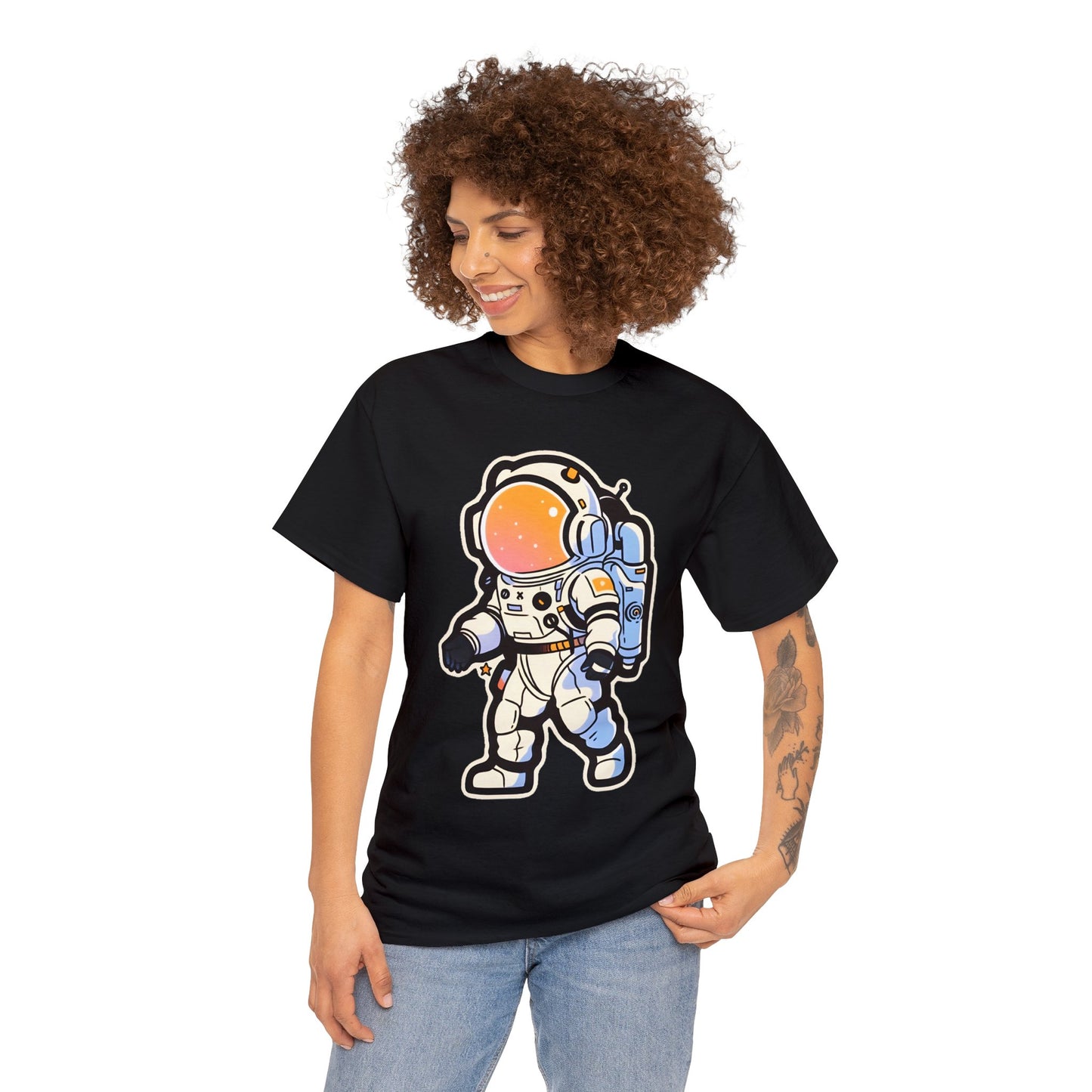 Dot Day Astronaut Unisex Cotton Tee