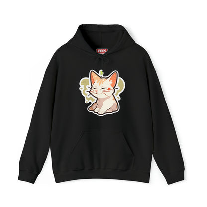 Chill Relaxing Cat Unisex Hooded Sweatshirt