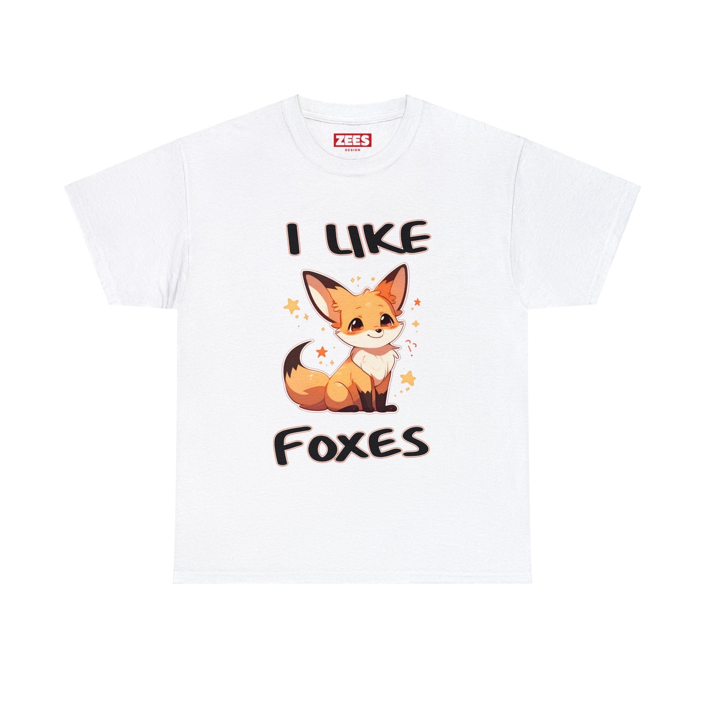 I Like Foxes Unisex Cotton Shirt