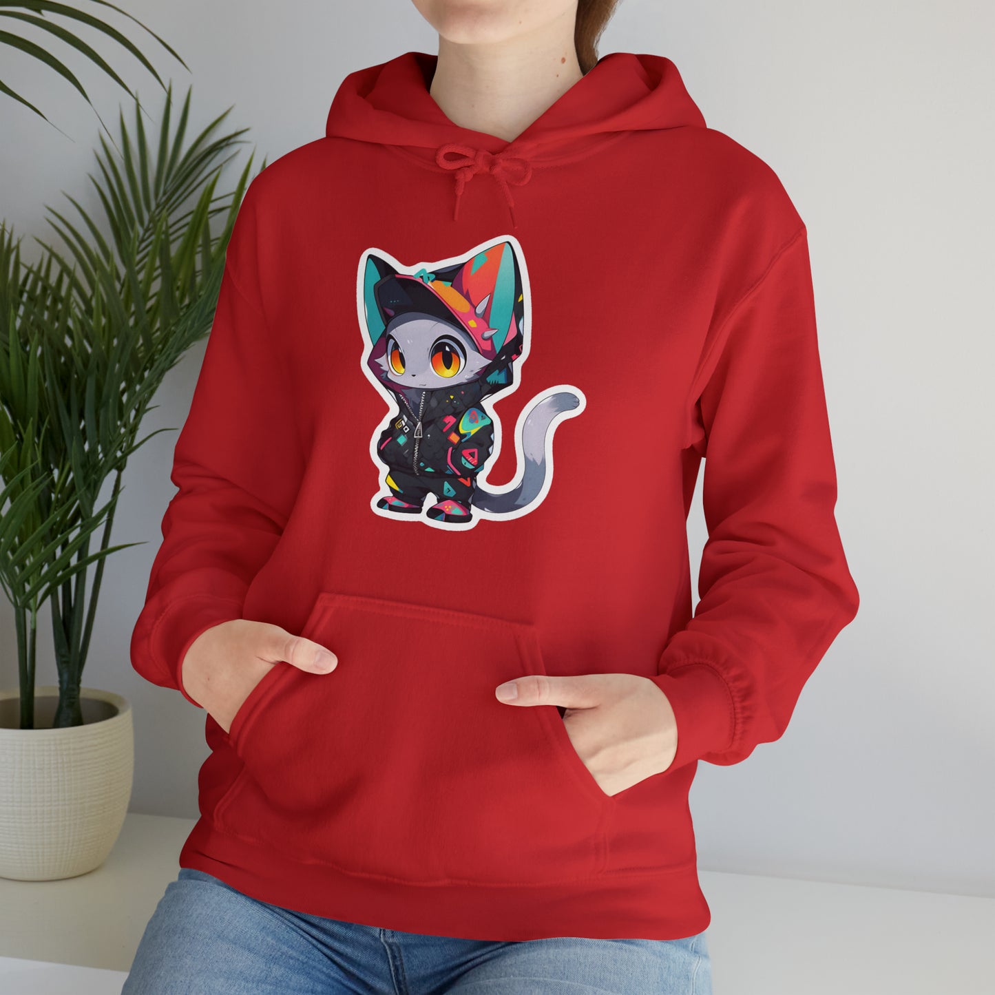 Cat In The Hat And The Hoodie Unisex Hooded Sweatshirt