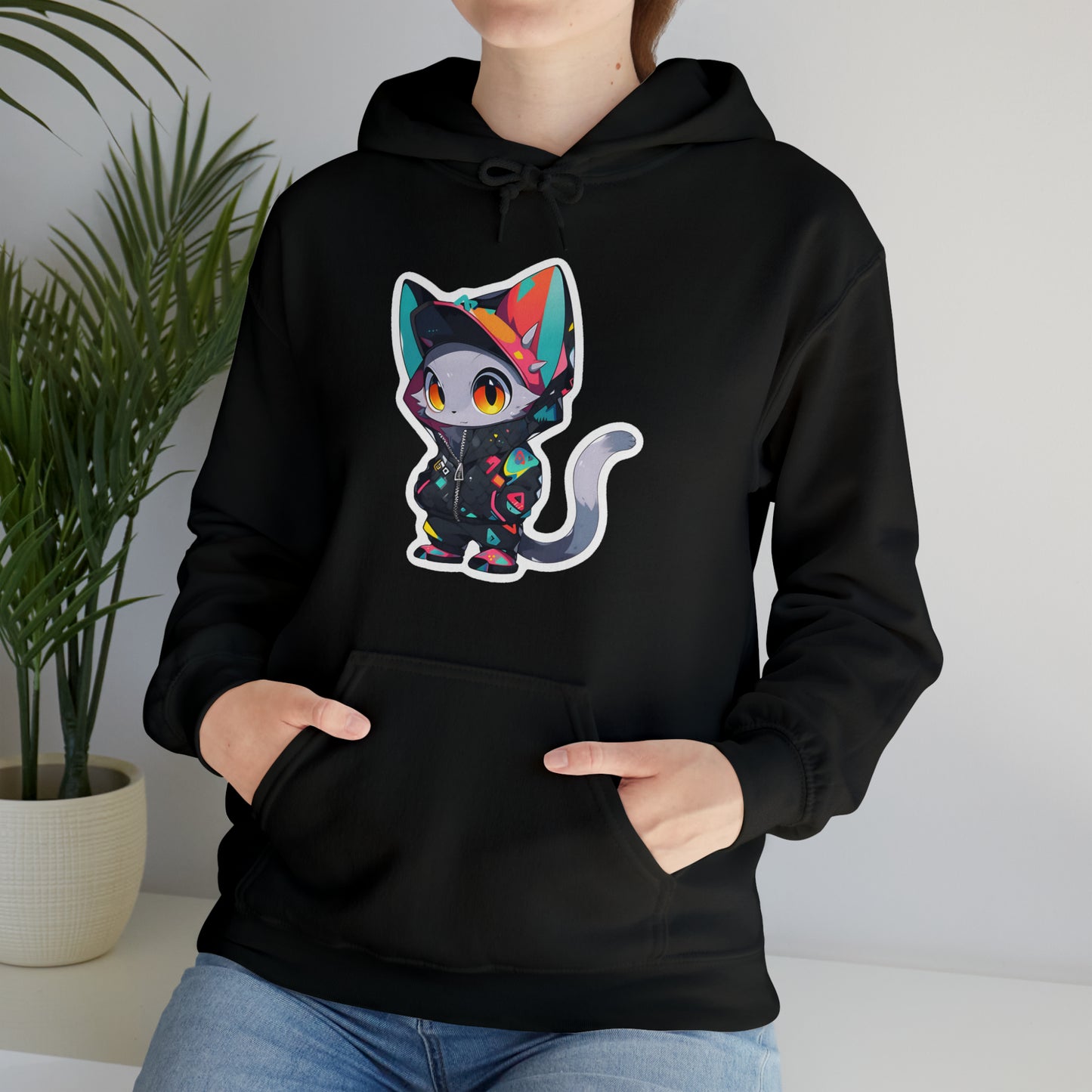 Cat In The Hat And The Hoodie Unisex Hooded Sweatshirt