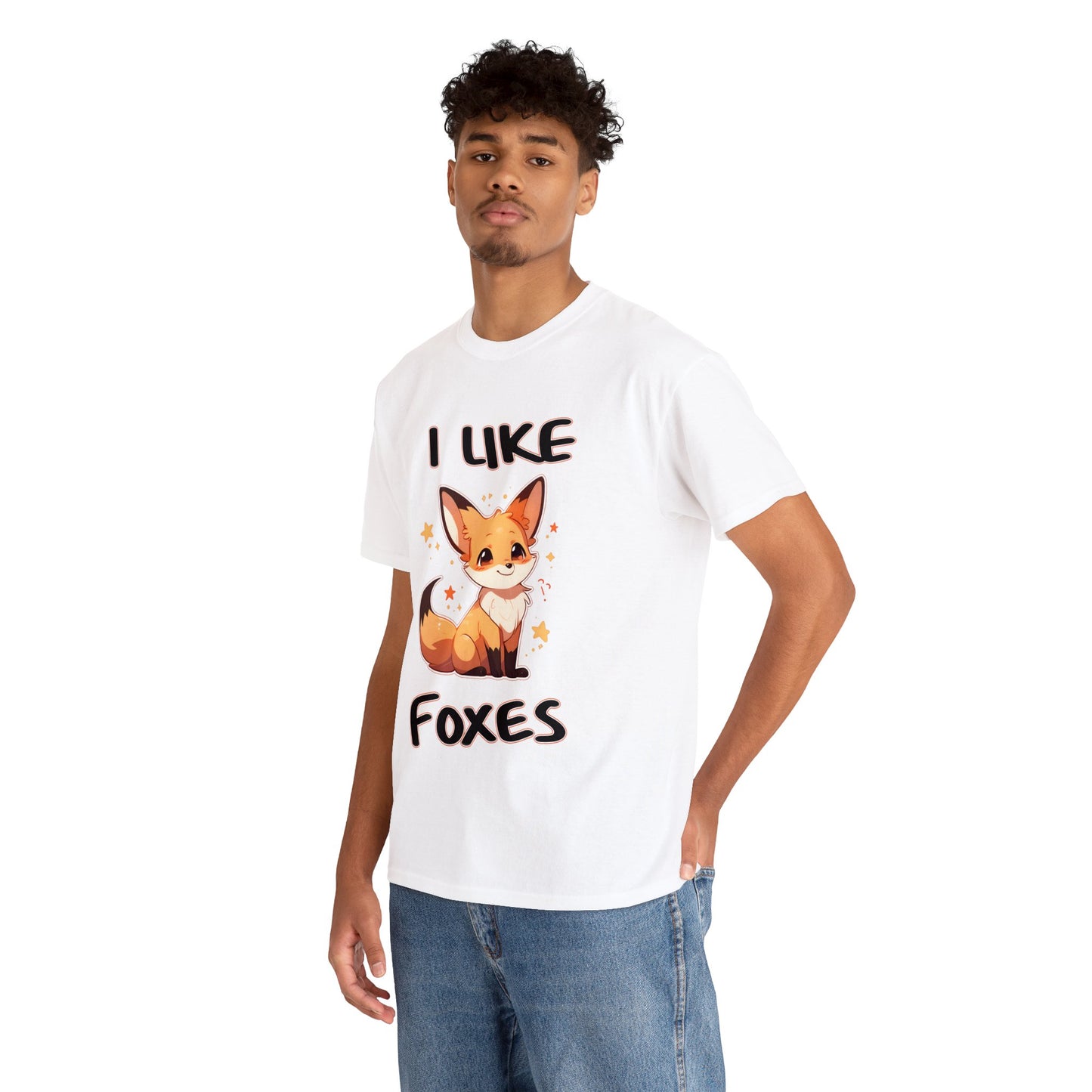 I Like Foxes Unisex Cotton Shirt