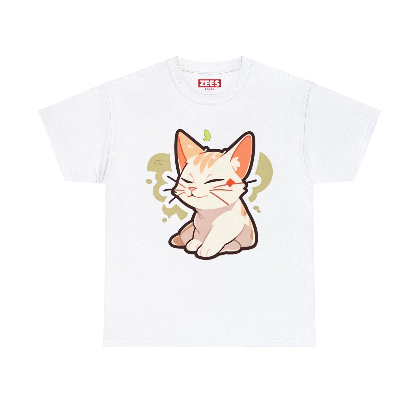 Chill Relaxing Cat Unisex Cotton Tee