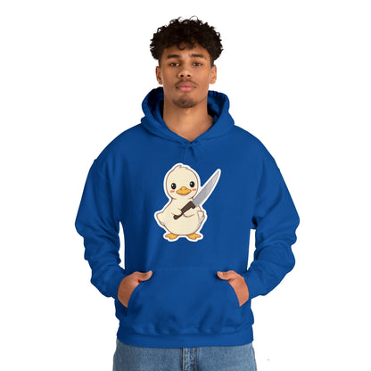 Second Duck With a Knife Unisex Hooded Sweatshirt