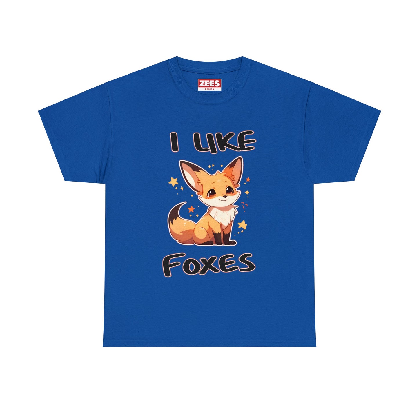 I Like Foxes Unisex Cotton Shirt