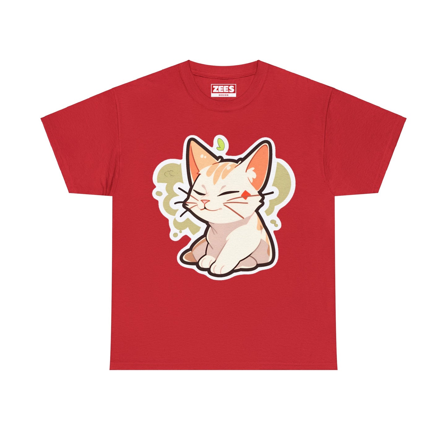 Chill Relaxing Cat Unisex Cotton Tee