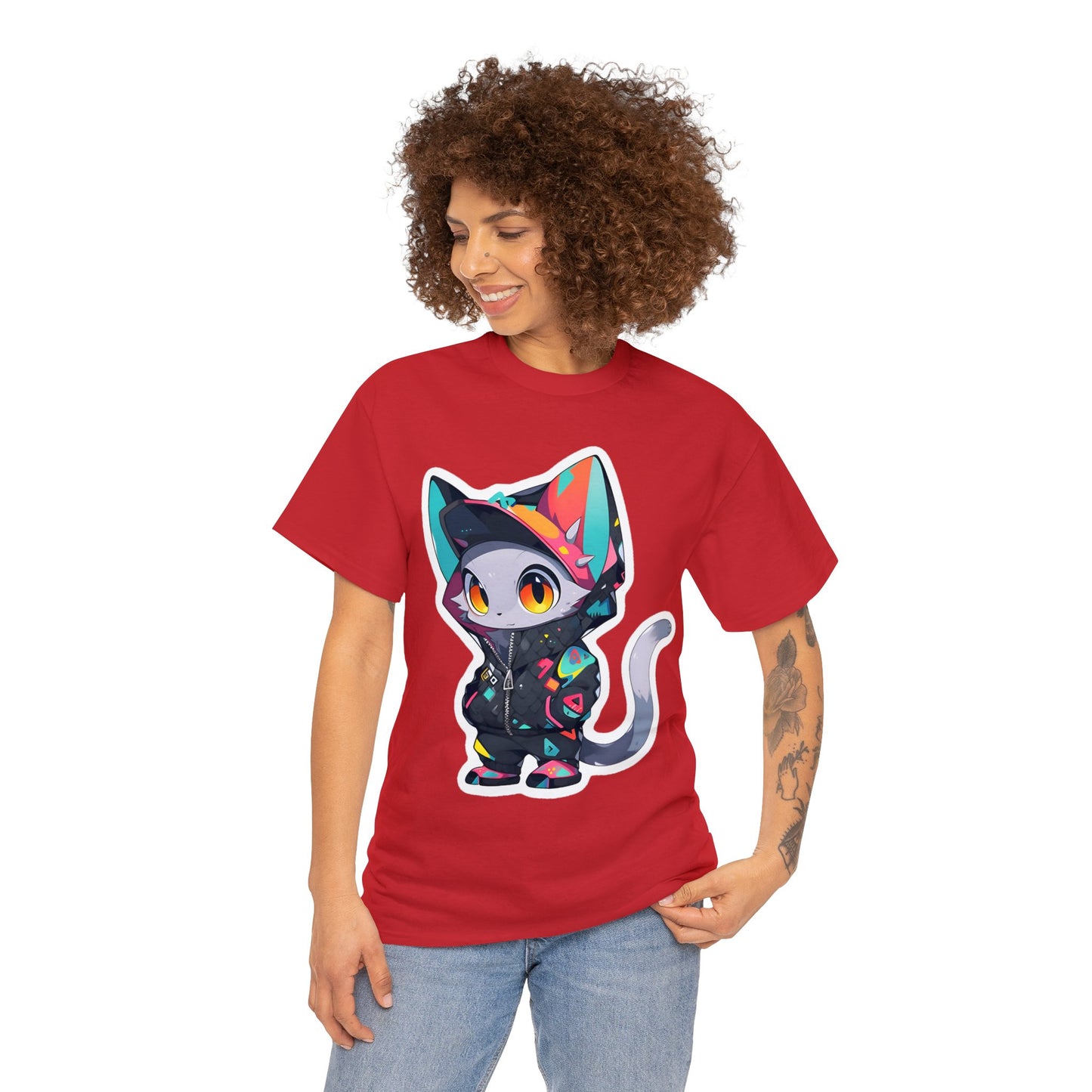 The Cat In The Hat And The Hoodie Unisex Cotton Tee